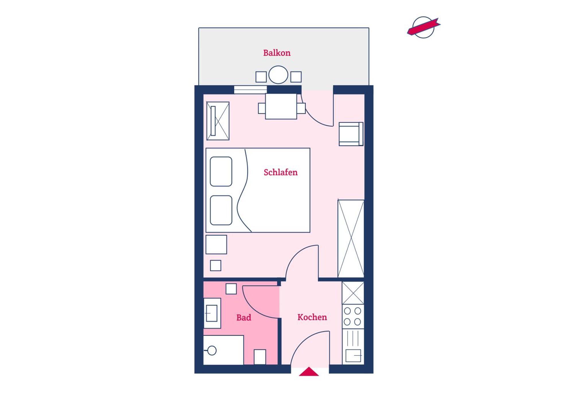 Nordland Appartements Wohnung Langeland Wyk auf Föhr Eksteriør billede